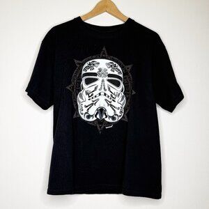 Karani Art Star Wars Stormtrooper Graphic Tee Black T-Shirt Men’s Size Large